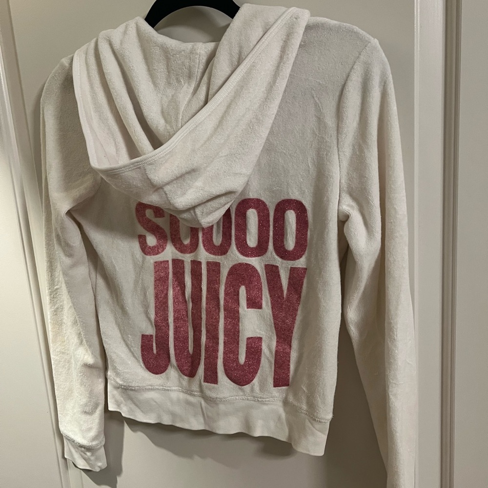 Vintage Juicy Couture Cream Hoodie
